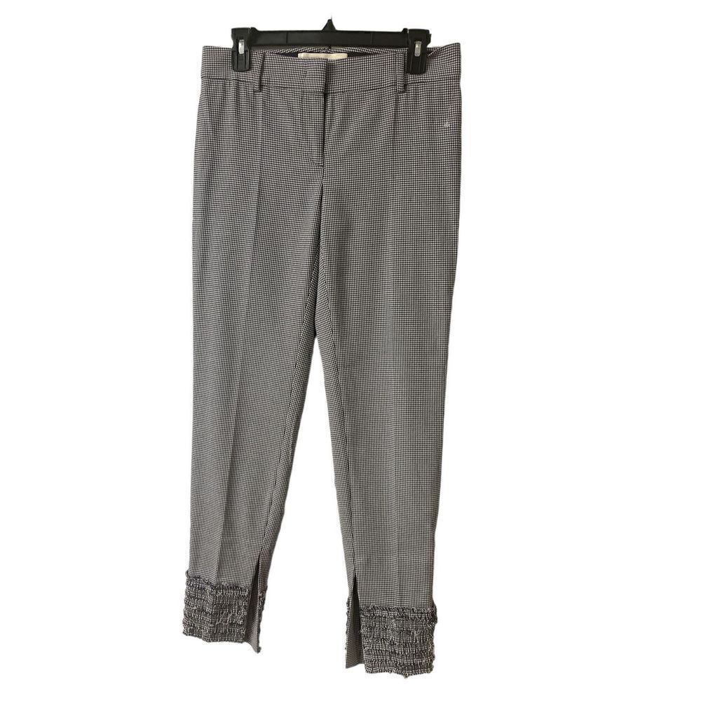 Cedric Charlier pants houndstooth sz 6 made in Italy